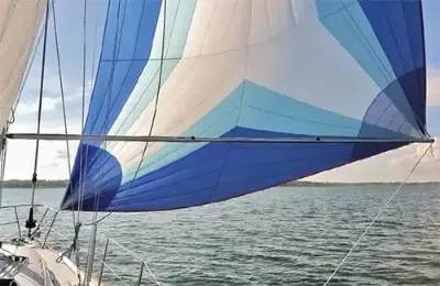 A Little Bit of Downwind Sailing with Forespar